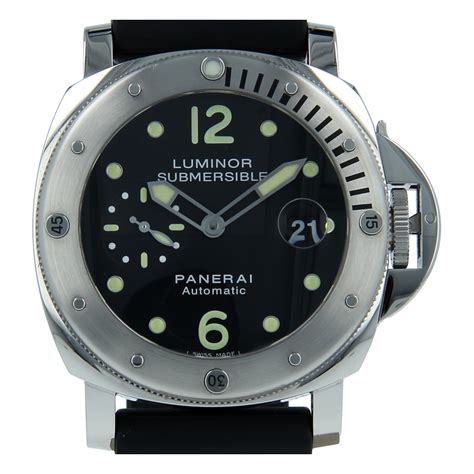 panerai luminor 44 sub|ww panerai submersible watch.